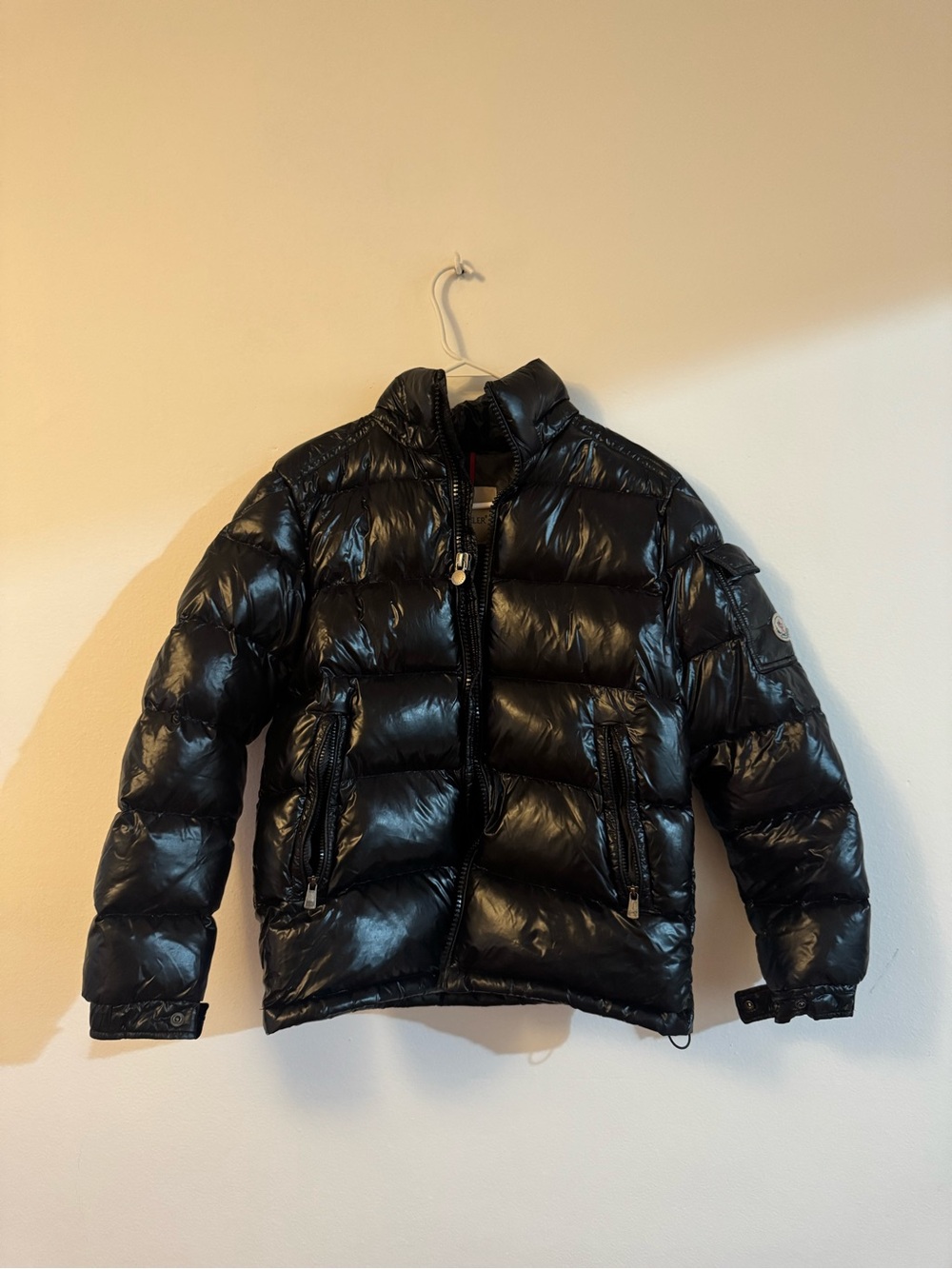 Black Moncler Puffer Jacket - Quilted Winter Coat